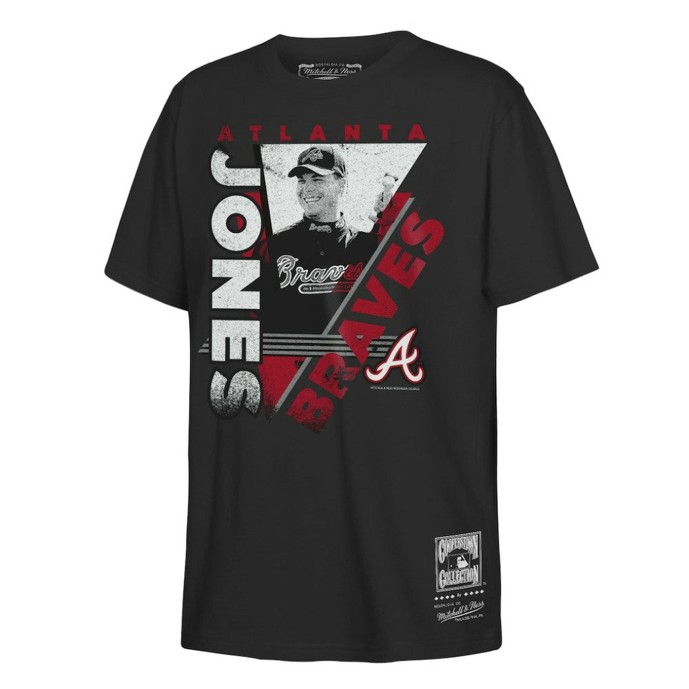 Black Chipper Jones Atlanta Braves Mitchell & Ness Youth In the Zone Player Graphic T-Shirt