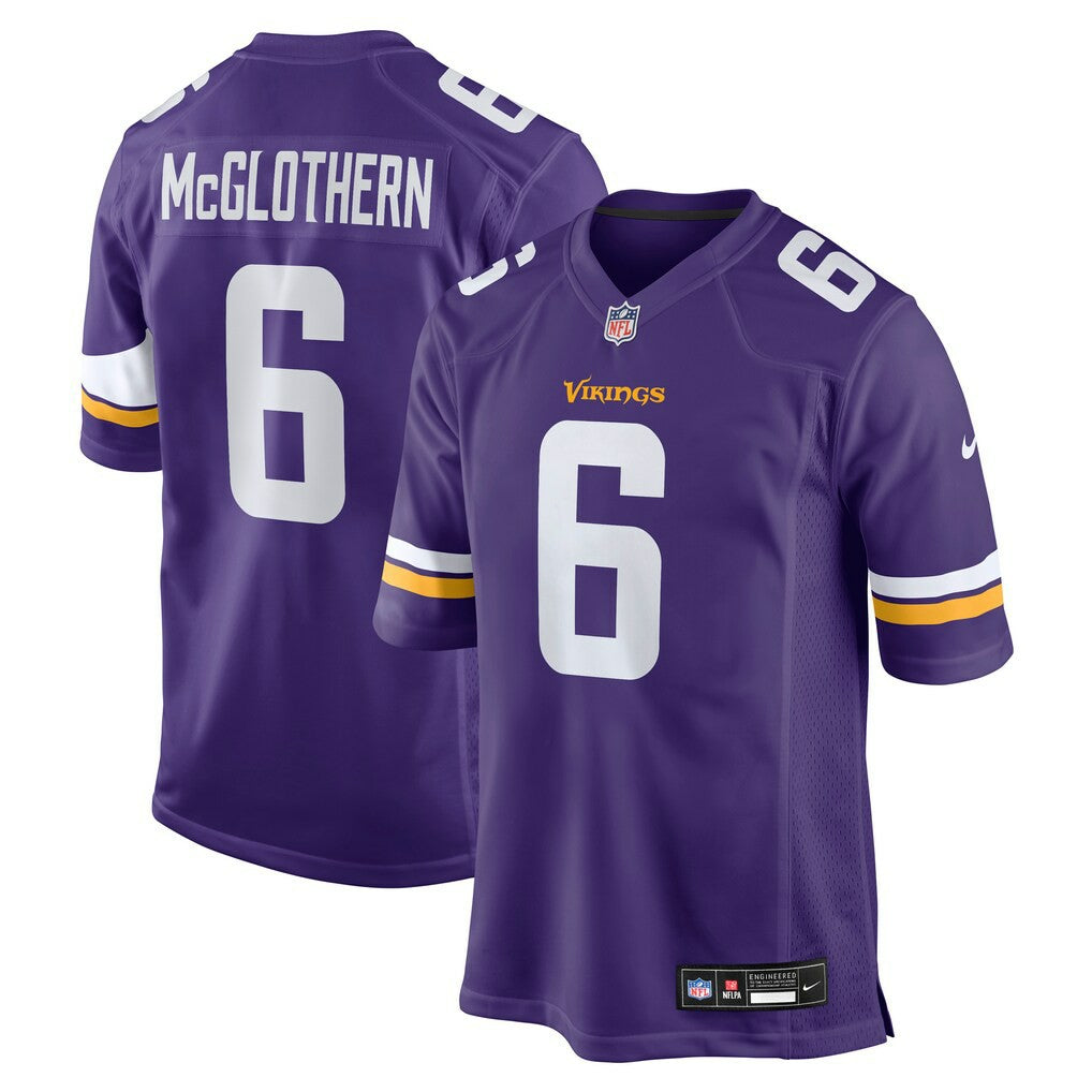 Dwight McGlothern  Team Game Jersey - Minnesota Vikings Jerseys