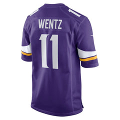 Carson Wentz  Team Game Jersey - Minnesota Vikings Jerseys