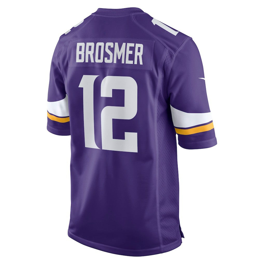 Max Brosmer  Team Game Jersey - Minnesota Vikings Jerseys