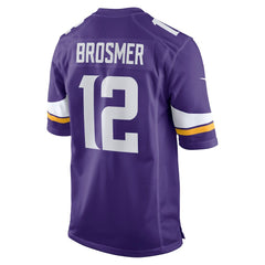 Max Brosmer  Team Game Jersey - Minnesota Vikings Jerseys
