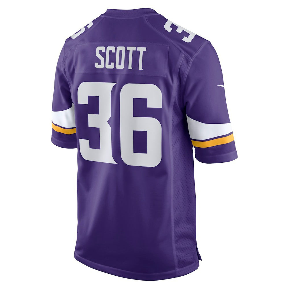 Zavier Scott  Team Game Jersey - Minnesota Vikings Jerseys