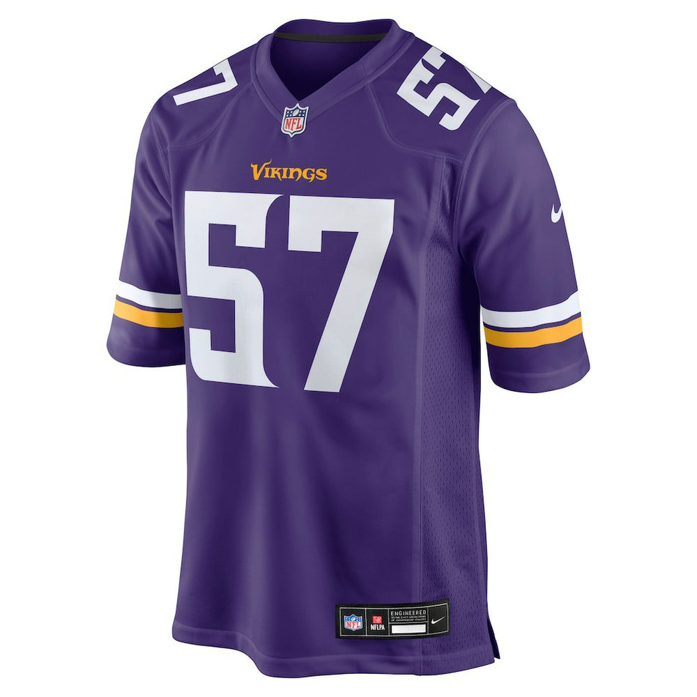 Chaz Chambliss  Team Game Jersey - Minnesota Vikings Jerseys