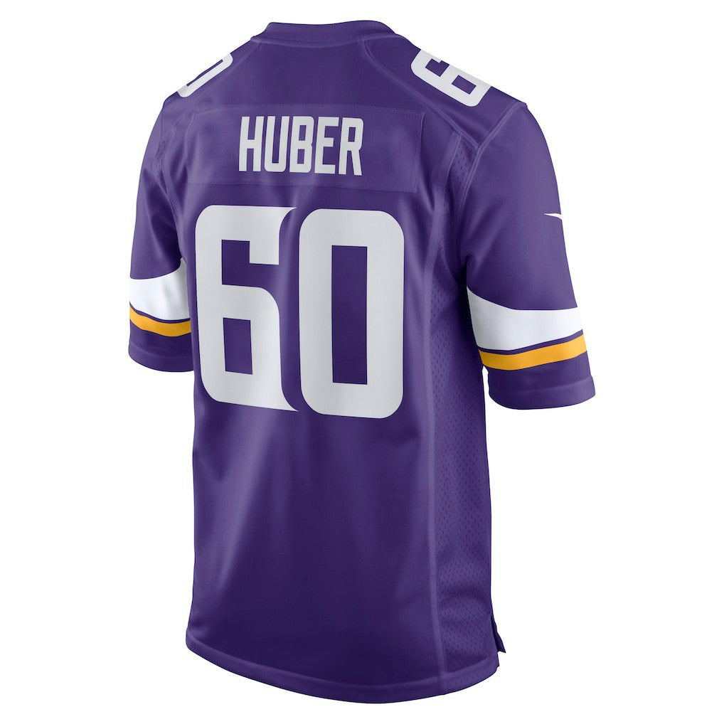 Joe Huber  Team Game Jersey - Minnesota Vikings Jerseys