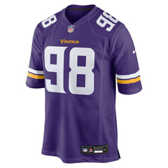 Bo Richter  Team Game Jersey - Minnesota Vikings Jerseys