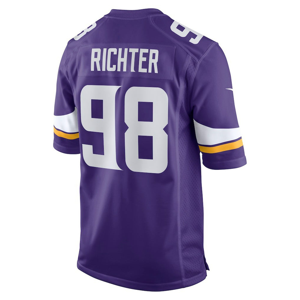 Bo Richter  Team Game Jersey - Minnesota Vikings Jerseys