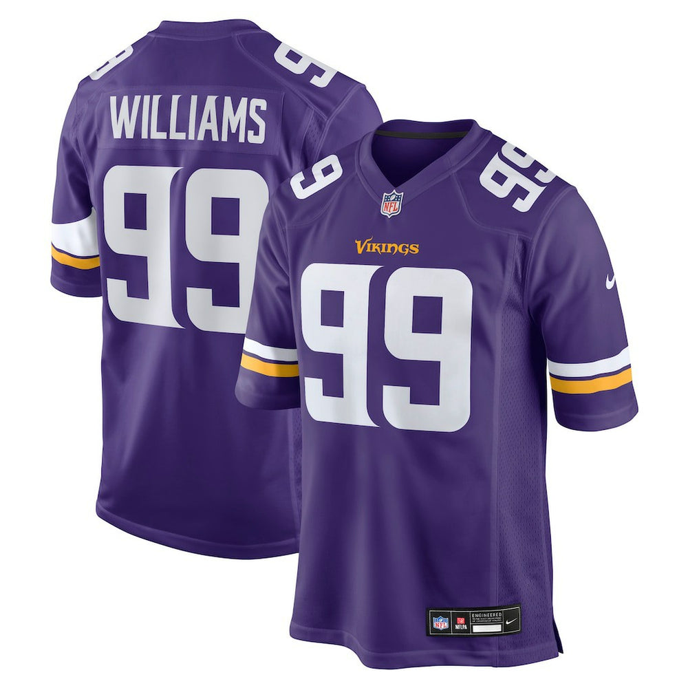 Elijah Williams  Team Game Jersey - Minnesota Vikings Jerseys