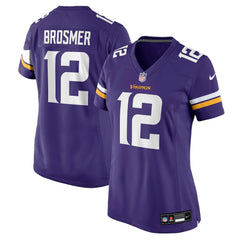 Max Brosmer  Women's Team Game Jersey - Minnesota Vikings Jerseys