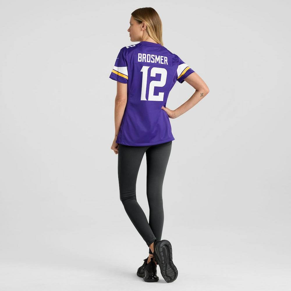 Max Brosmer  Women's Team Game Jersey - Minnesota Vikings Jerseys