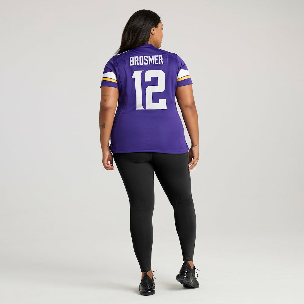 Max Brosmer  Women's Team Game Jersey - Minnesota Vikings Jerseys