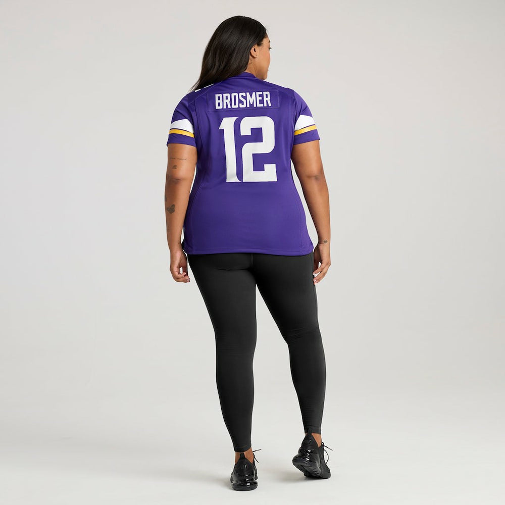 Max Brosmer  Women's Team Game Jersey - Minnesota Vikings Jerseys
