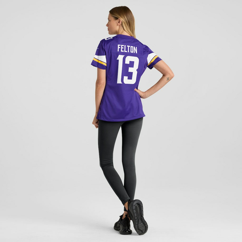 Tai Felton  Women's Team Game Jersey - Minnesota Vikings Jerseys