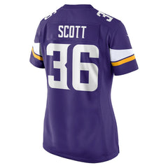 Zavier Scott  Women's Team Game Jersey - Minnesota Vikings Jerseys