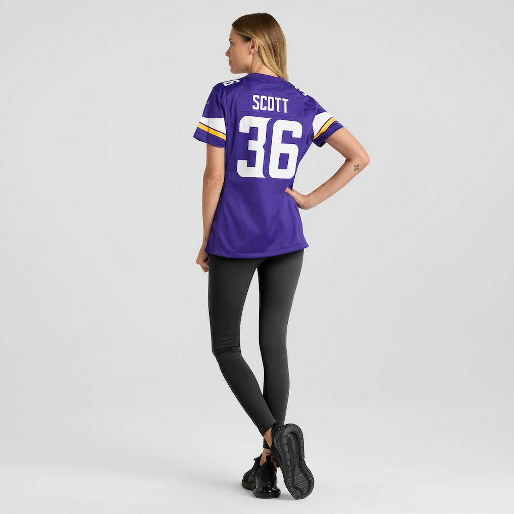 Zavier Scott  Women's Team Game Jersey - Minnesota Vikings Jerseys