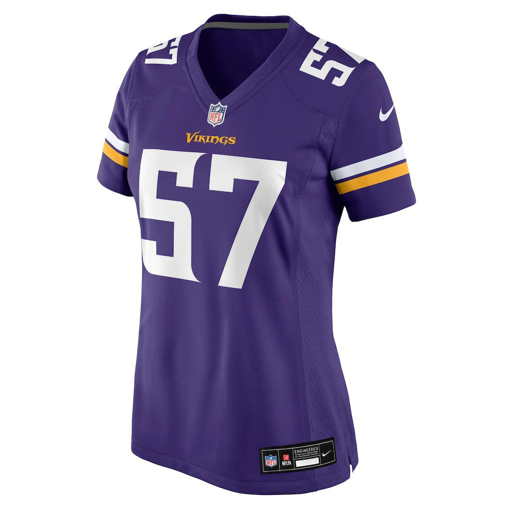 Chaz Chambliss  Women's Team Game Jersey - Minnesota Vikings Jerseys