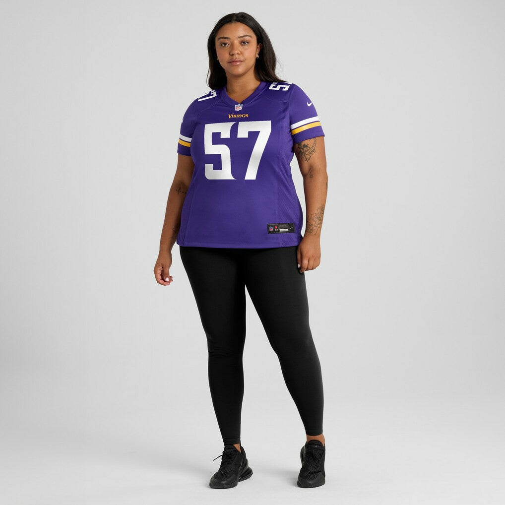 Chaz Chambliss  Women's Team Game Jersey - Minnesota Vikings Jerseys