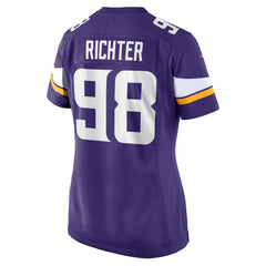 Bo Richter  Women's Team Game Jersey - Minnesota Vikings Jerseys
