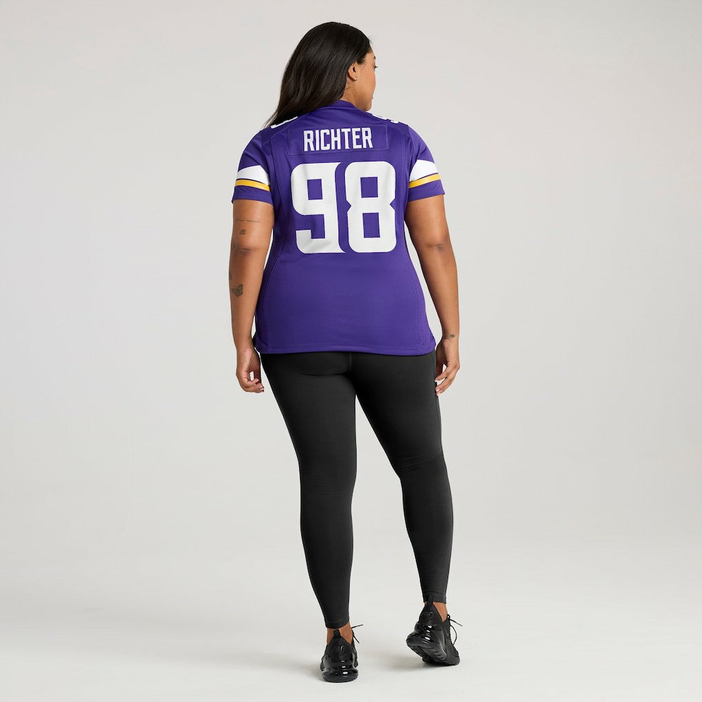 Bo Richter  Women's Team Game Jersey - Minnesota Vikings Jerseys