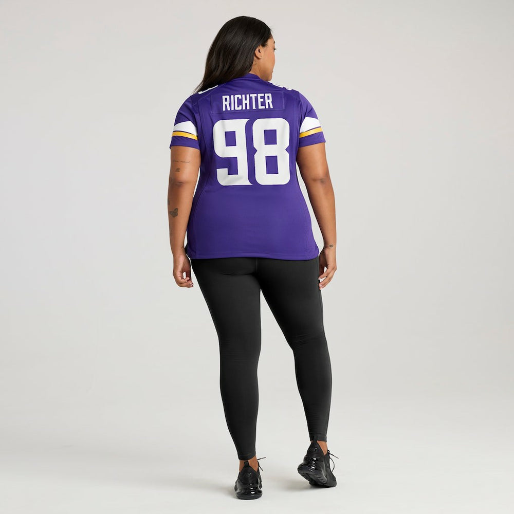 Bo Richter  Women's Team Game Jersey - Minnesota Vikings Jerseys