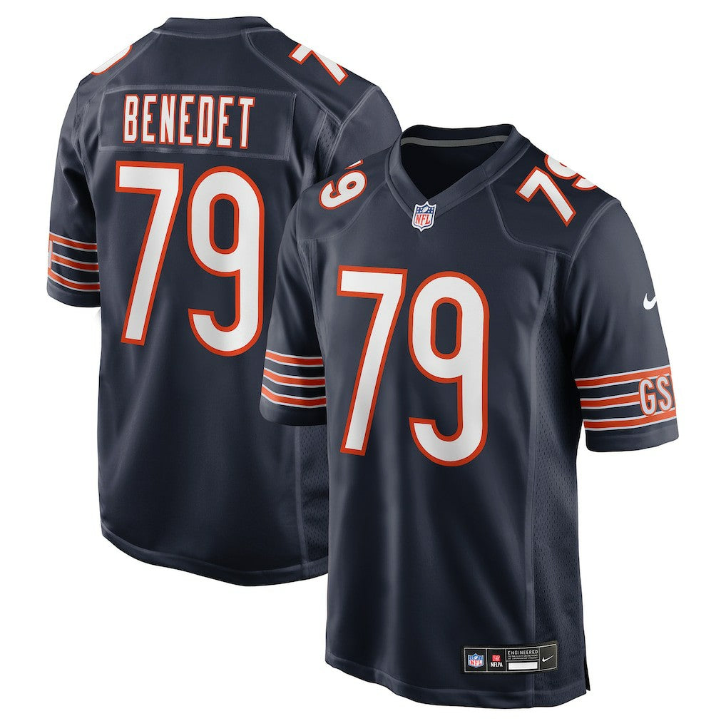 Theo Benedet  Team Game Jersey - Chicago Bears Jerseys