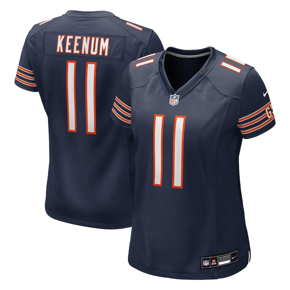 Case Keenum  Women's Team Game Jersey - Chicago Bears Jerseys