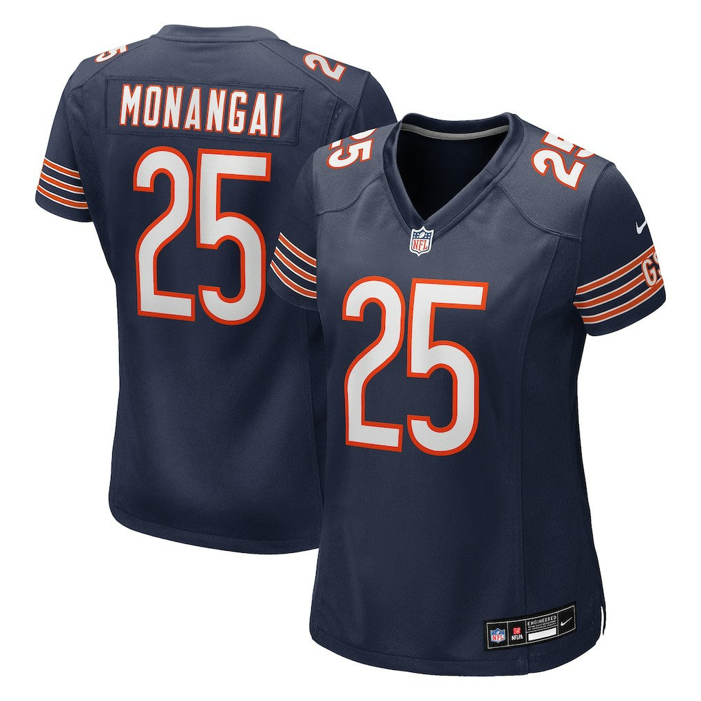 Kyle Monangai  Women's Team Game Jersey - Chicago Bears Jerseys