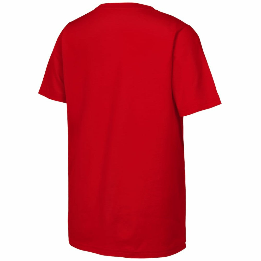 Red Philadelphia Phillies Fanatics Youth 2025 MLB Postseason Locker Room T-Shirt