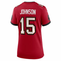 Tez Johnson  Women's Team Game Jersey - Tampa Bay Buccaneers Jerseys