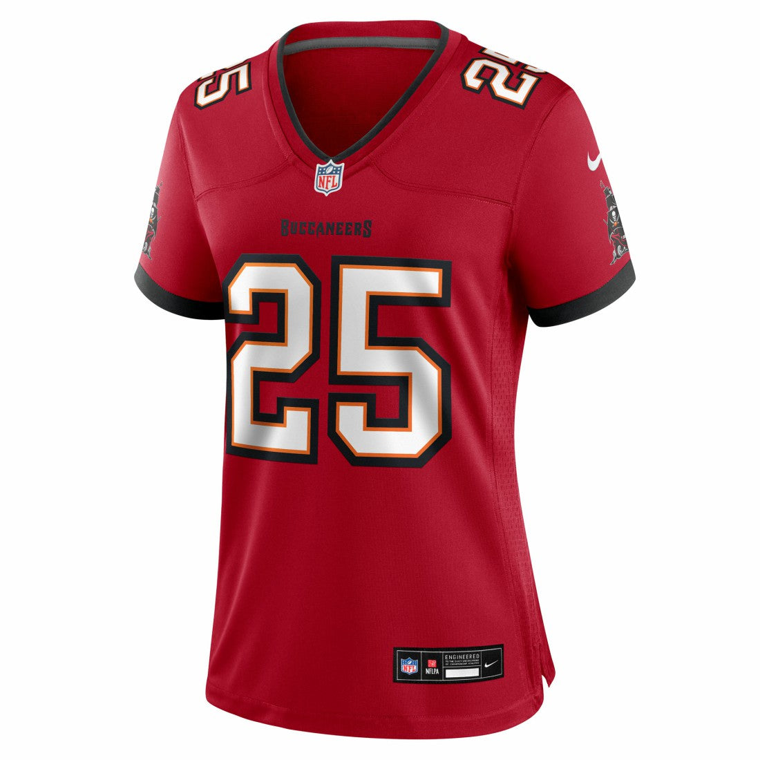 Jacob Parrish  Women's Team Game Jersey - Tampa Bay Buccaneers Jerseys