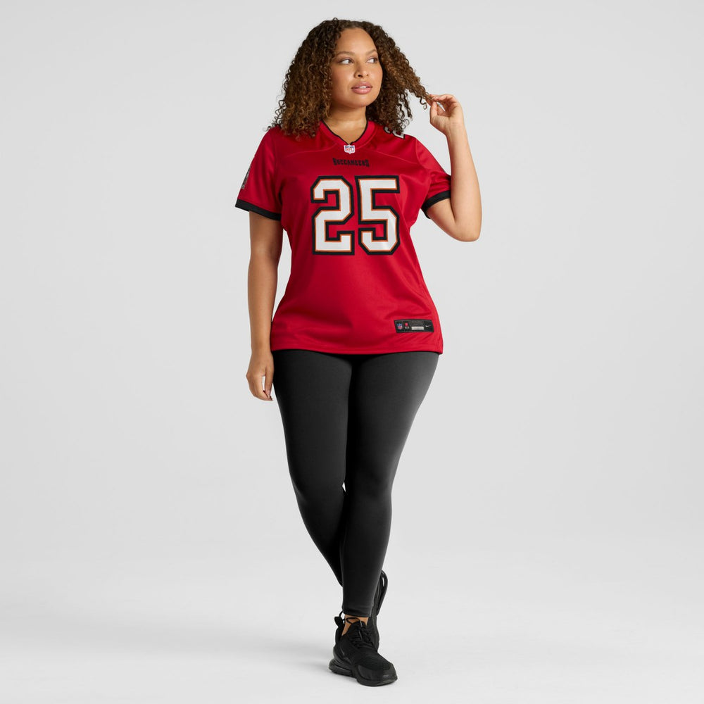 Jacob Parrish  Women's Team Game Jersey - Tampa Bay Buccaneers Jerseys