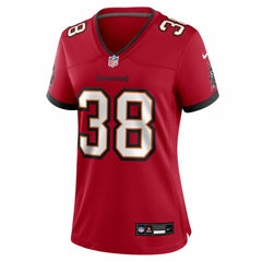 Rashad Wisdom  Women's Team Game Jersey - Tampa Bay Buccaneers Jerseys
