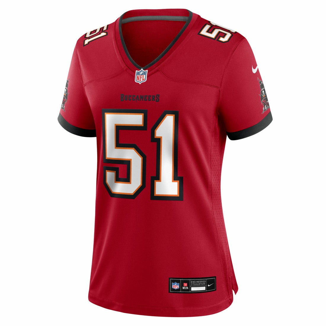 David Walker  Women's Team Game Jersey - Tampa Bay Buccaneers Jerseys