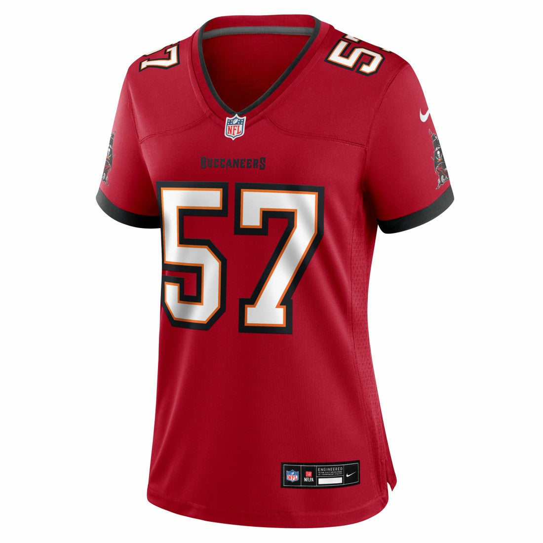 John Bullock  Women's Team Game Jersey - Tampa Bay Buccaneers Jerseys