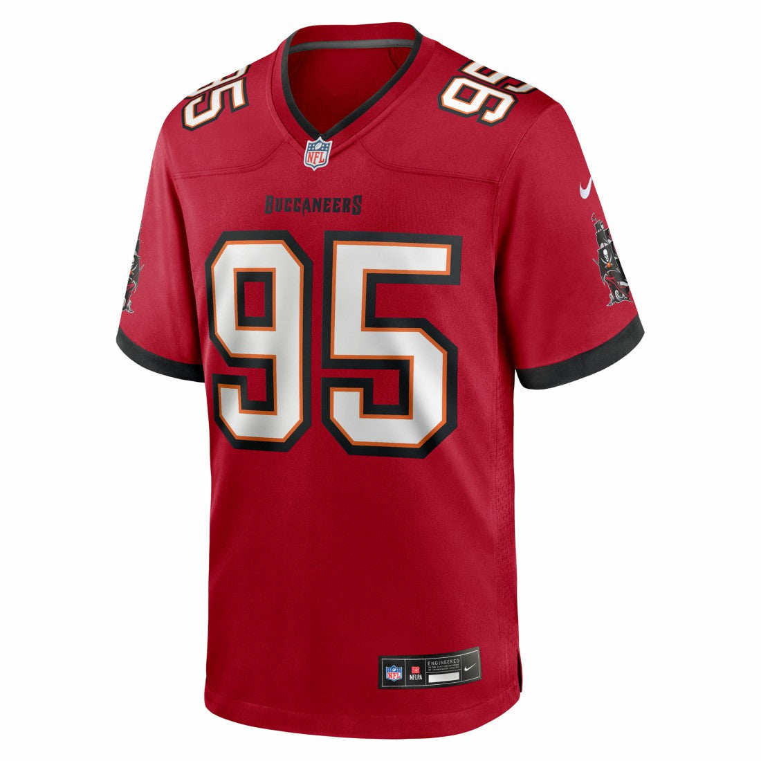 Elijah Roberts  Team Game Jersey - Tampa Bay Buccaneers Jerseys