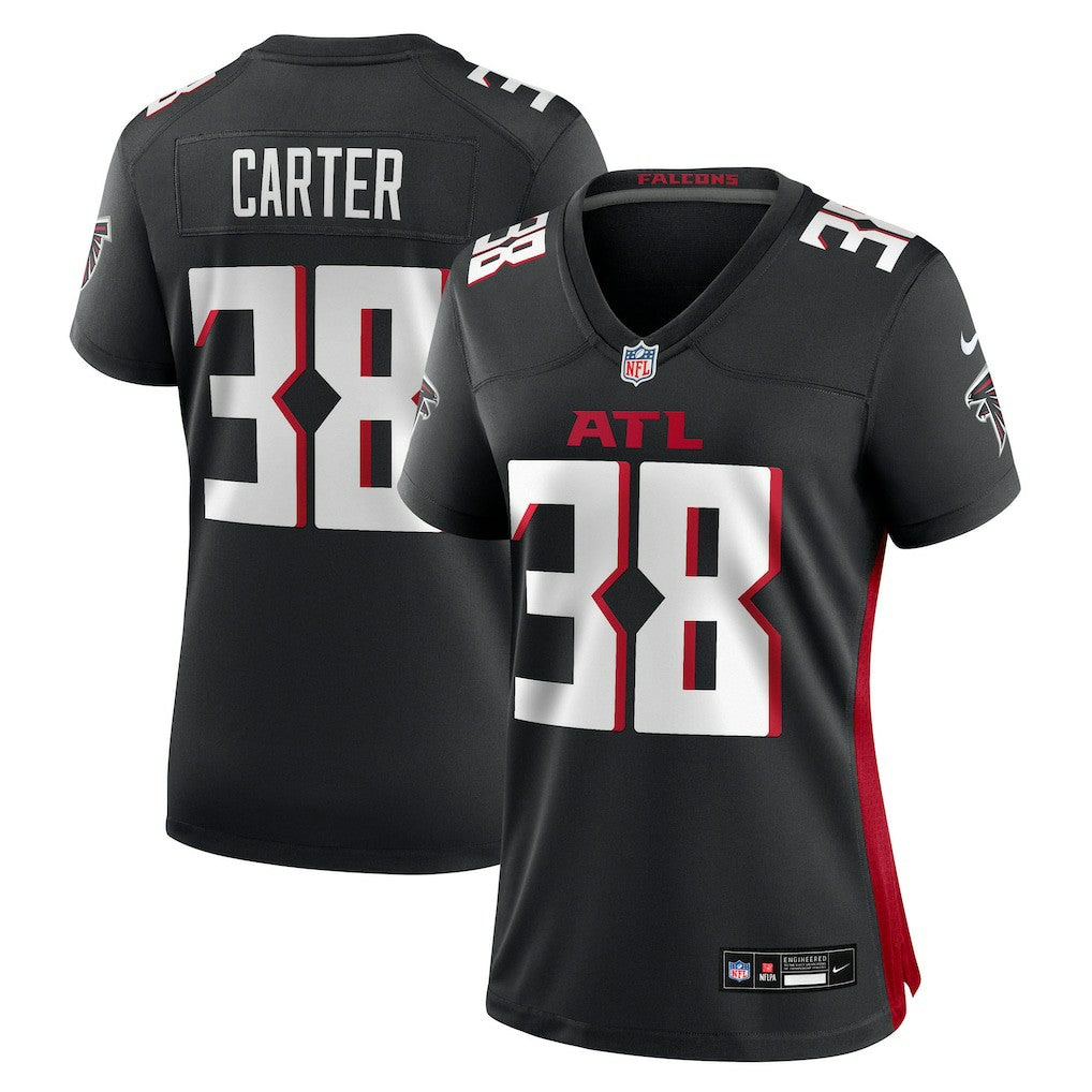 Nathan Carter  Women's Team Game Jersey - Atlanta Falcons Jerseys