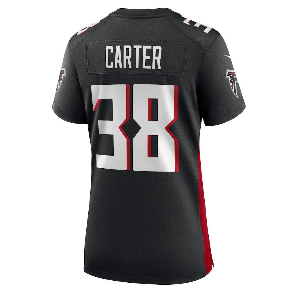 Nathan Carter  Women's Team Game Jersey - Atlanta Falcons Jerseys