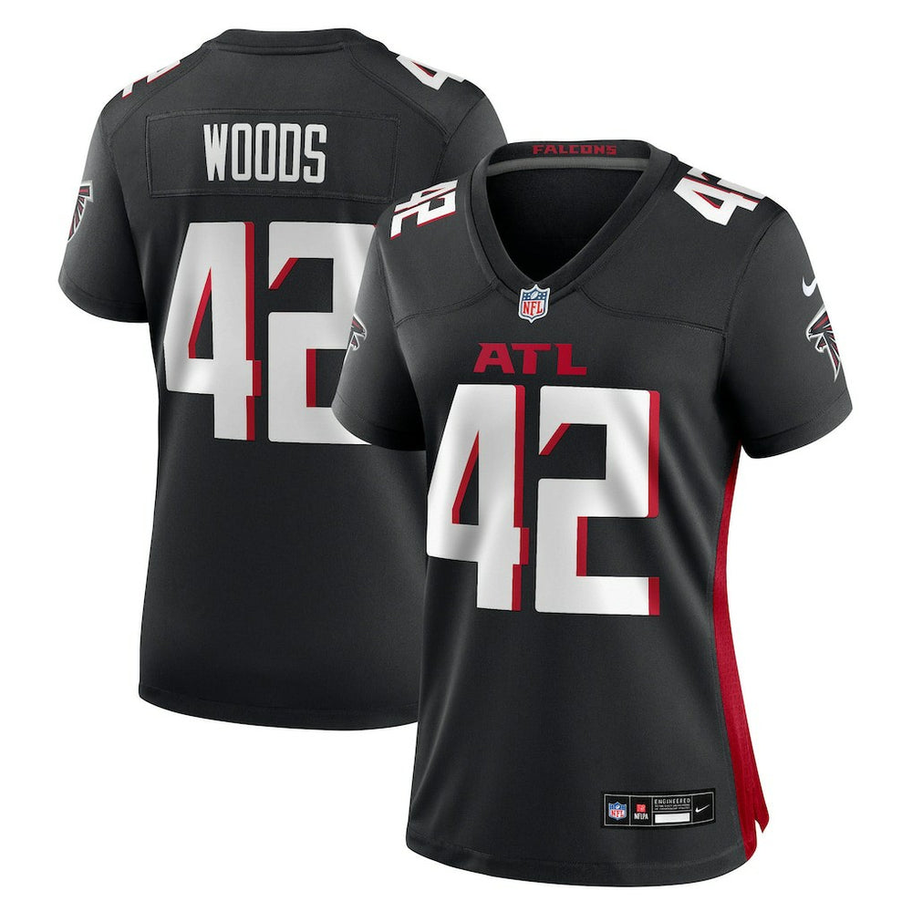 Josh Woods  Women's Team Game Jersey - Atlanta Falcons Jerseys