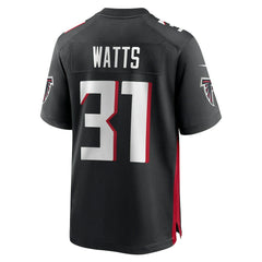 Xavier Watts  Team Game Jersey - Atlanta Falcons Jerseys