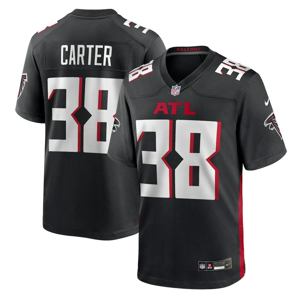 Nathan Carter  Team Game Jersey - Atlanta Falcons Jerseys