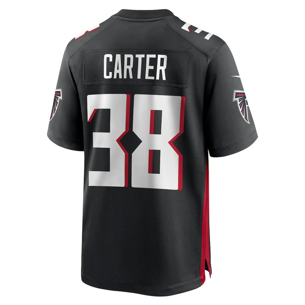 Nathan Carter  Team Game Jersey - Atlanta Falcons Jerseys