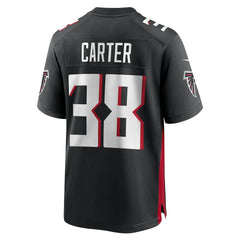 Nathan Carter  Team Game Jersey - Atlanta Falcons Jerseys
