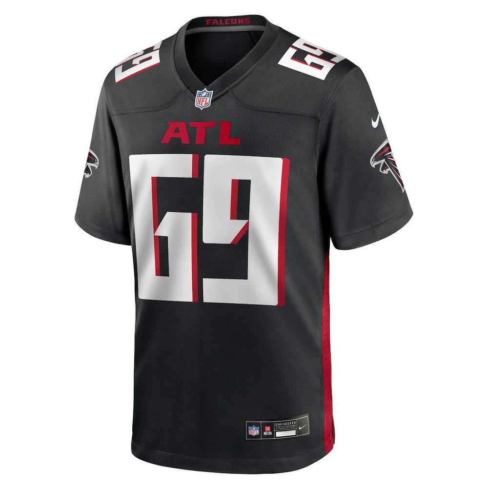 Jack Nelson  Team Game Jersey - Atlanta Falcons Jerseys