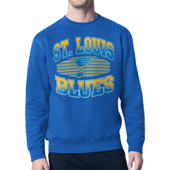 NHL St. Louis Blues Starter Team Grit Graphic Fleece Pullover Sweatshirt