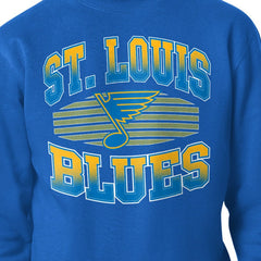 NHL St. Louis Blues Starter Team Grit Graphic Fleece Pullover Sweatshirt