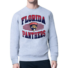 NHL Florida Panthers Starter Team Grit Graphic Fleece Pullover Sweatshirt