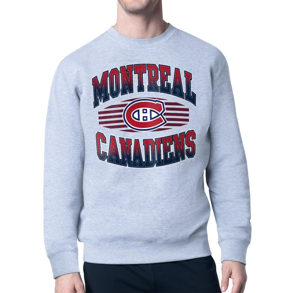 NHL Montreal Canadiens Starter Team Grit Graphic Fleece Pullover Sweatshirt