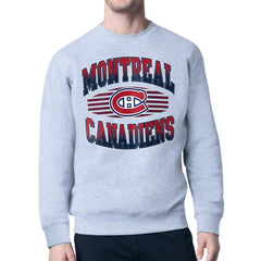 NHL Montreal Canadiens Starter Team Grit Graphic Fleece Pullover Sweatshirt