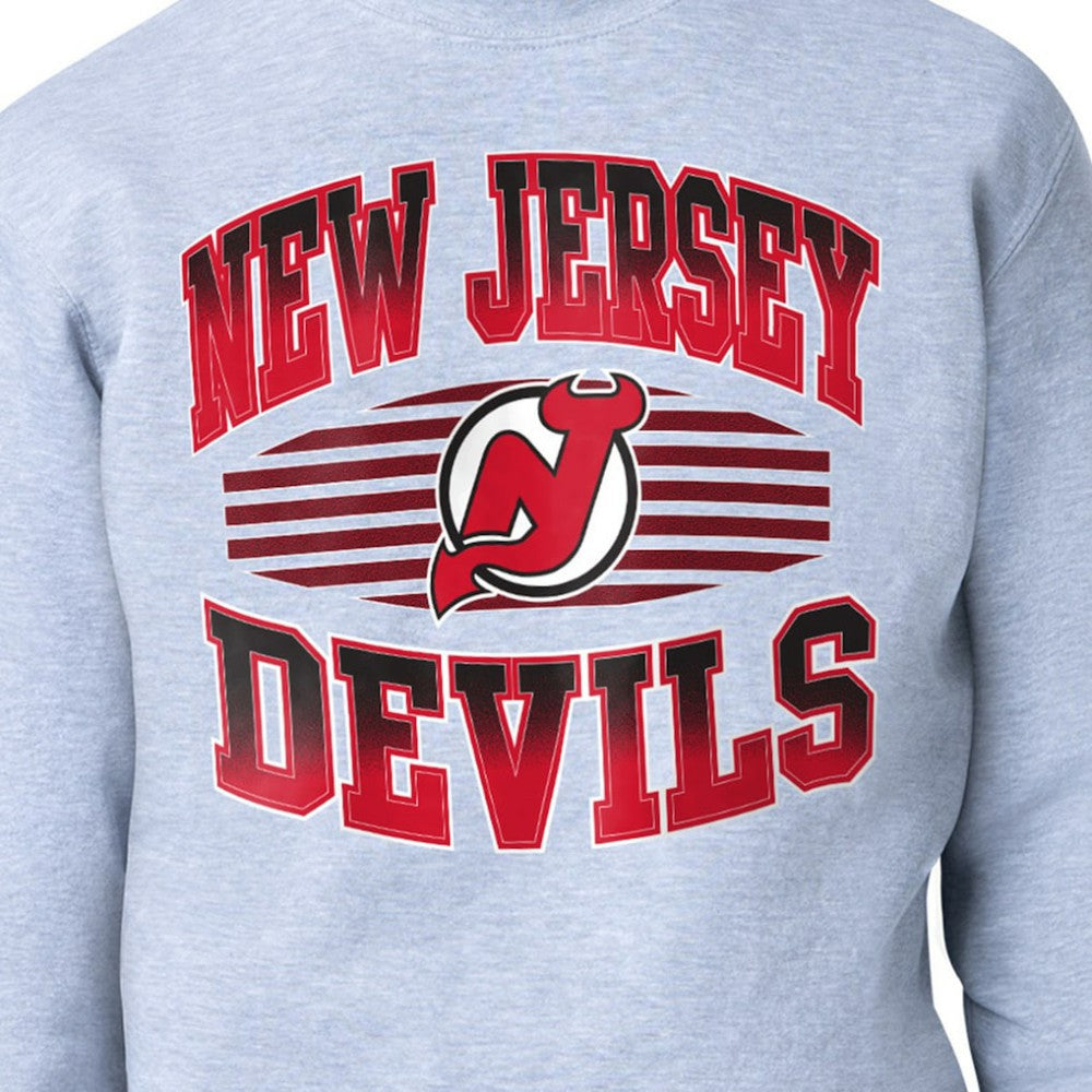 NHL New Jersey Devils Starter Team Grit Graphic Fleece Pullover Sweatshirt