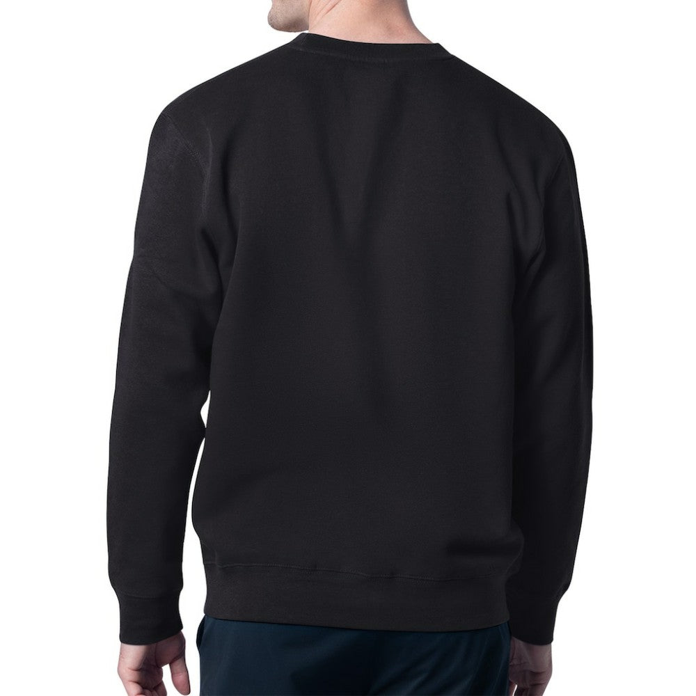 NHL Calgary Flames Starter Team Grit Graphic Fleece Pullover Sweatshirt