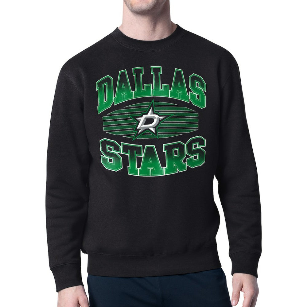 NHL Dallas Stars Starter Team Grit Graphic Fleece Pullover Sweatshirt